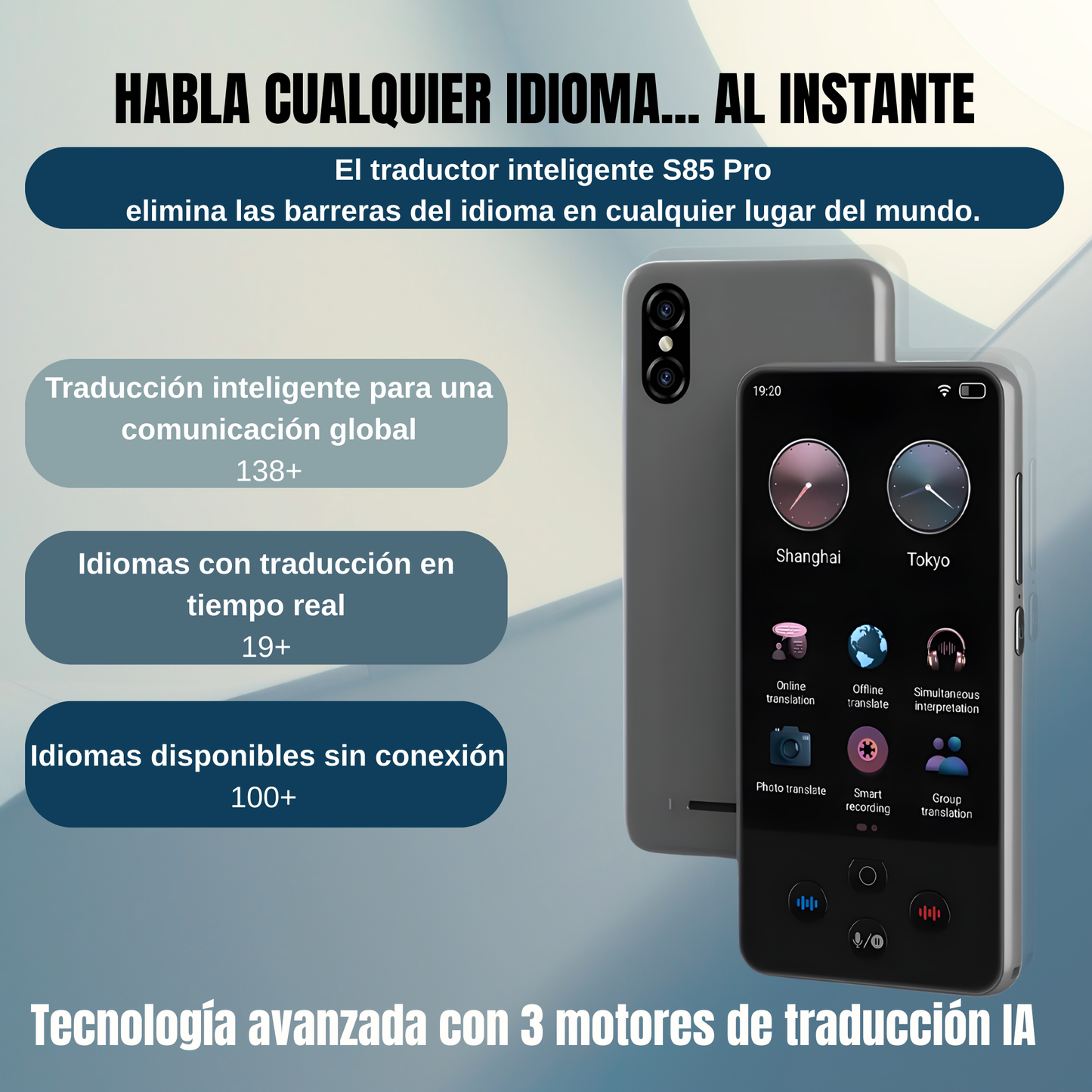 Traductor Inteligente S85 Pro